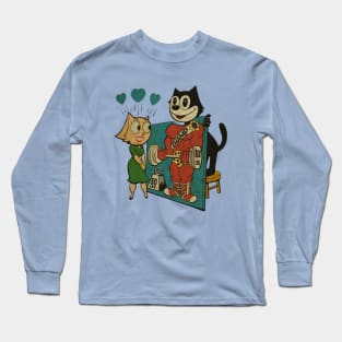 FELIX THE CAT CHAMP VINTAGE Long Sleeve T-Shirt